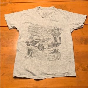 Exclusive Back to the Future Delorean shirt